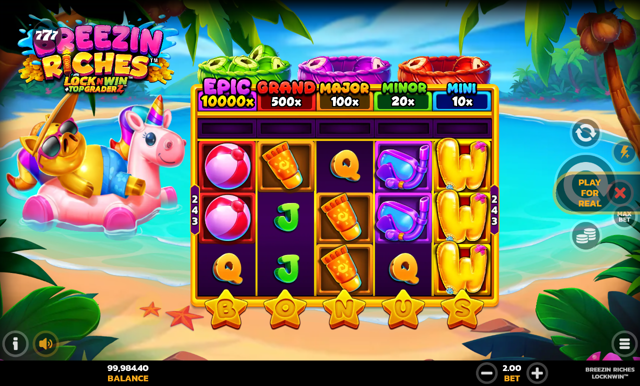 Breezin Riches LOCKNWIN gameplay