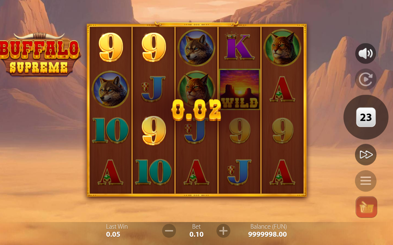 Buffalo Supreme gameplay