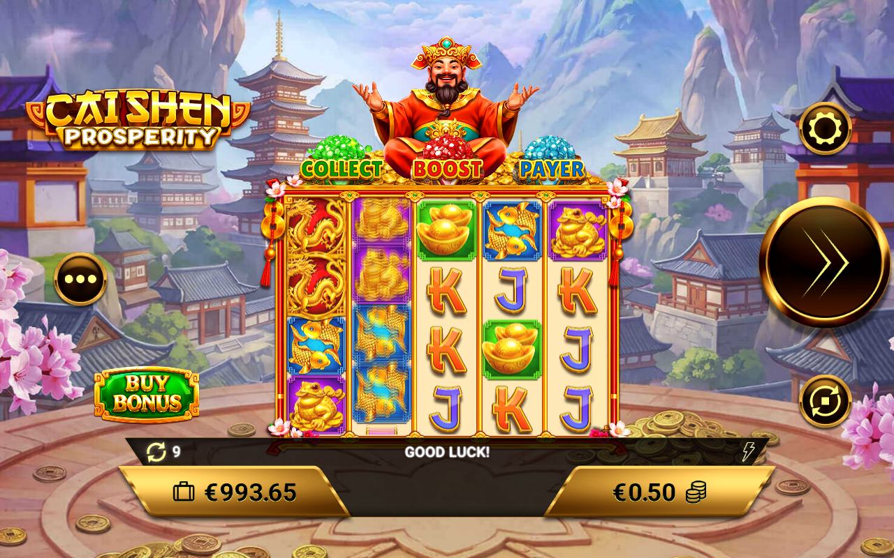 Cai Shen Prosperity gameplay