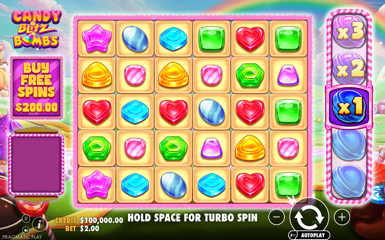 Candy Blitz Bombs base game