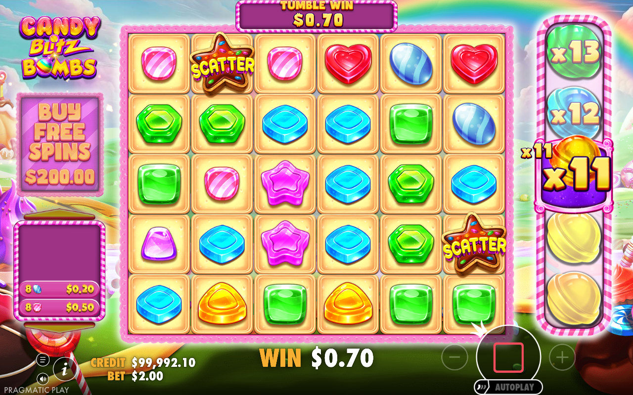 Candy Blitz Bombs gameplay