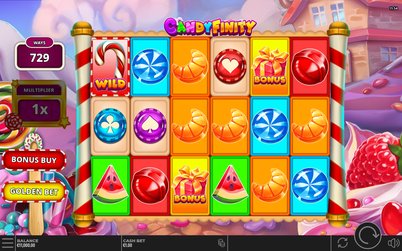 Candyfinity base game