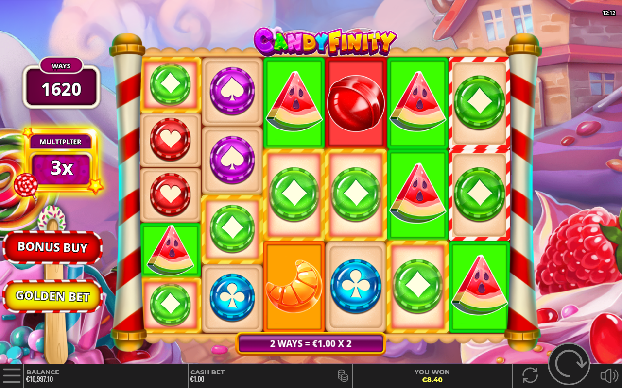 Candyfinity gameplay showing ways expansion