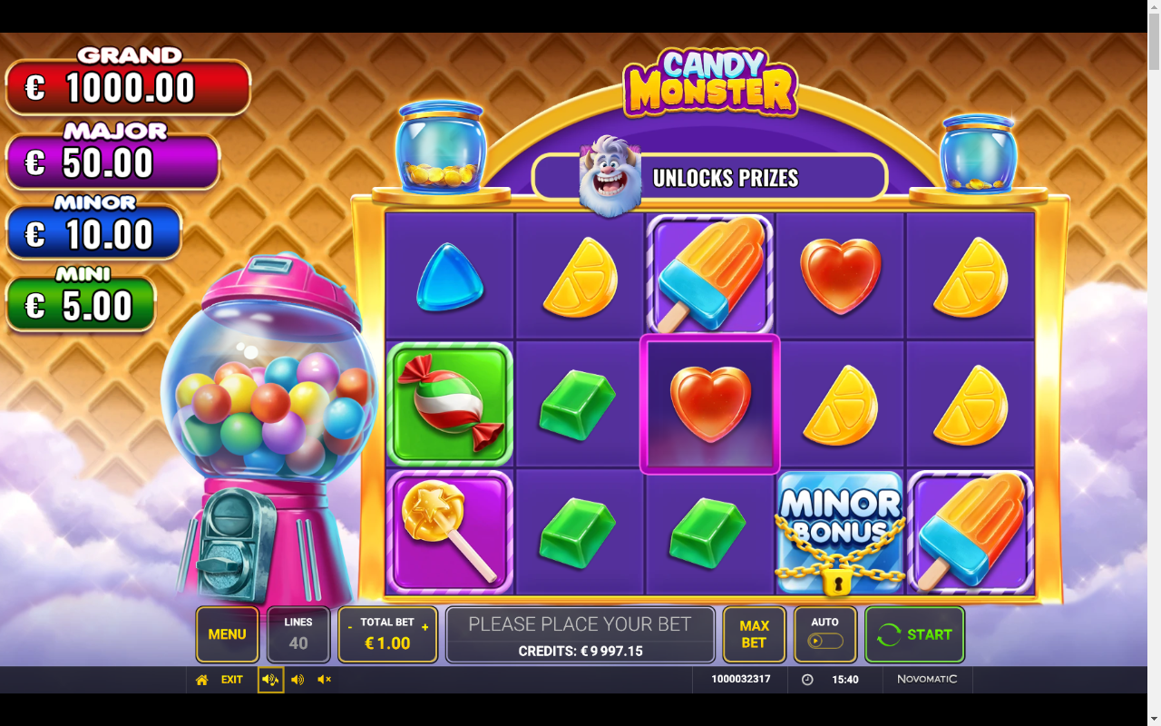 Candy Monster gameplay