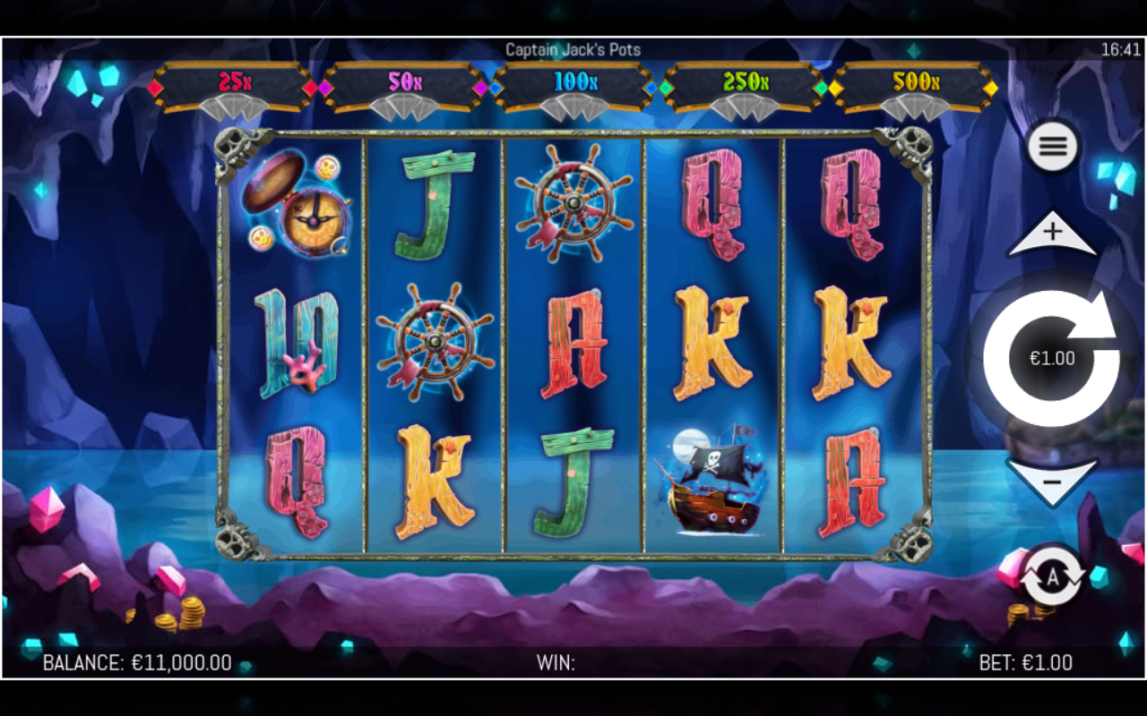 Captain Jack's Pots base game