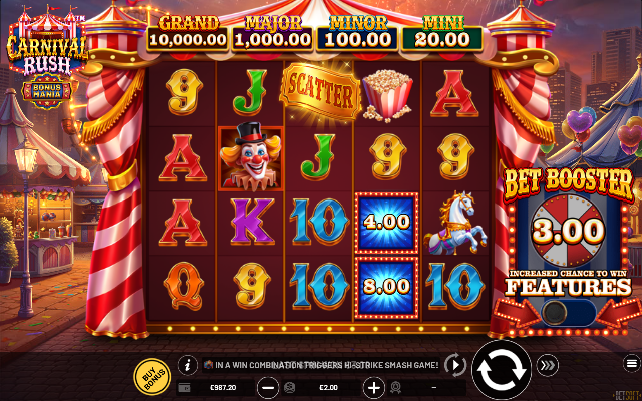 Carnival Rush gameplay
