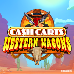 Cash Carts Western Wagons slot by Snowborn Games