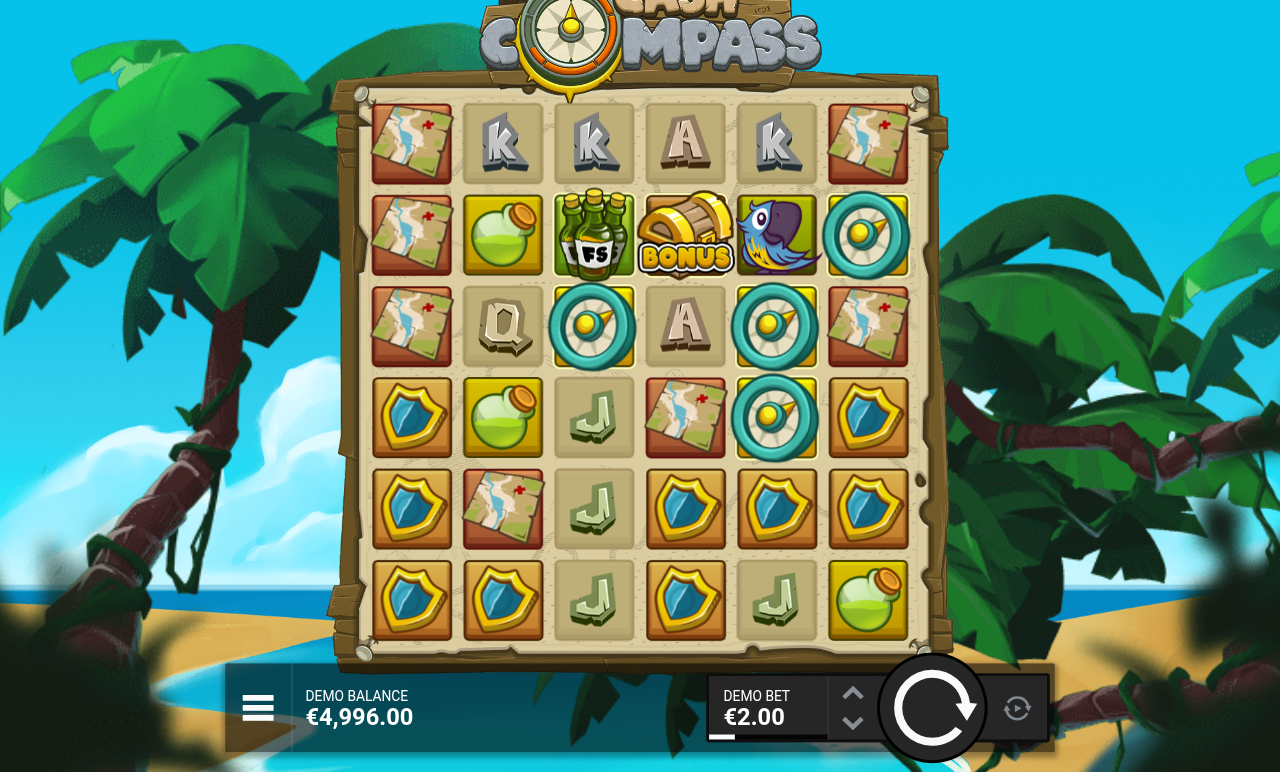 Cash Compass gameplay