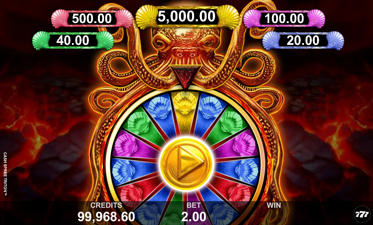 Cash Spree Triton gameplay