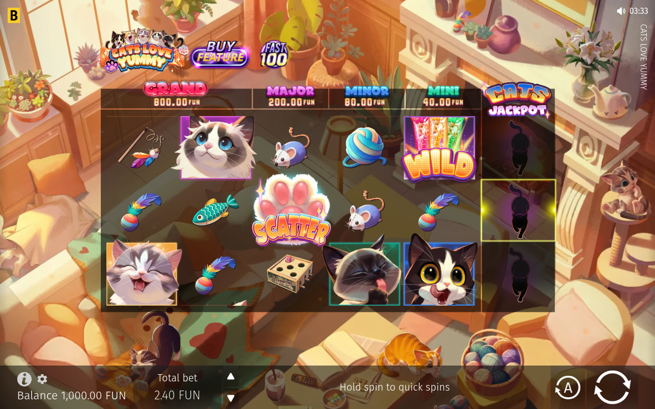 Cats Love Yummy base game