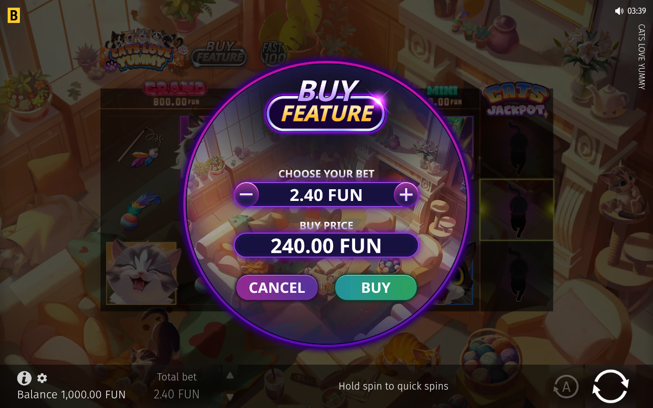 Cats Love Yummy bonus buy
