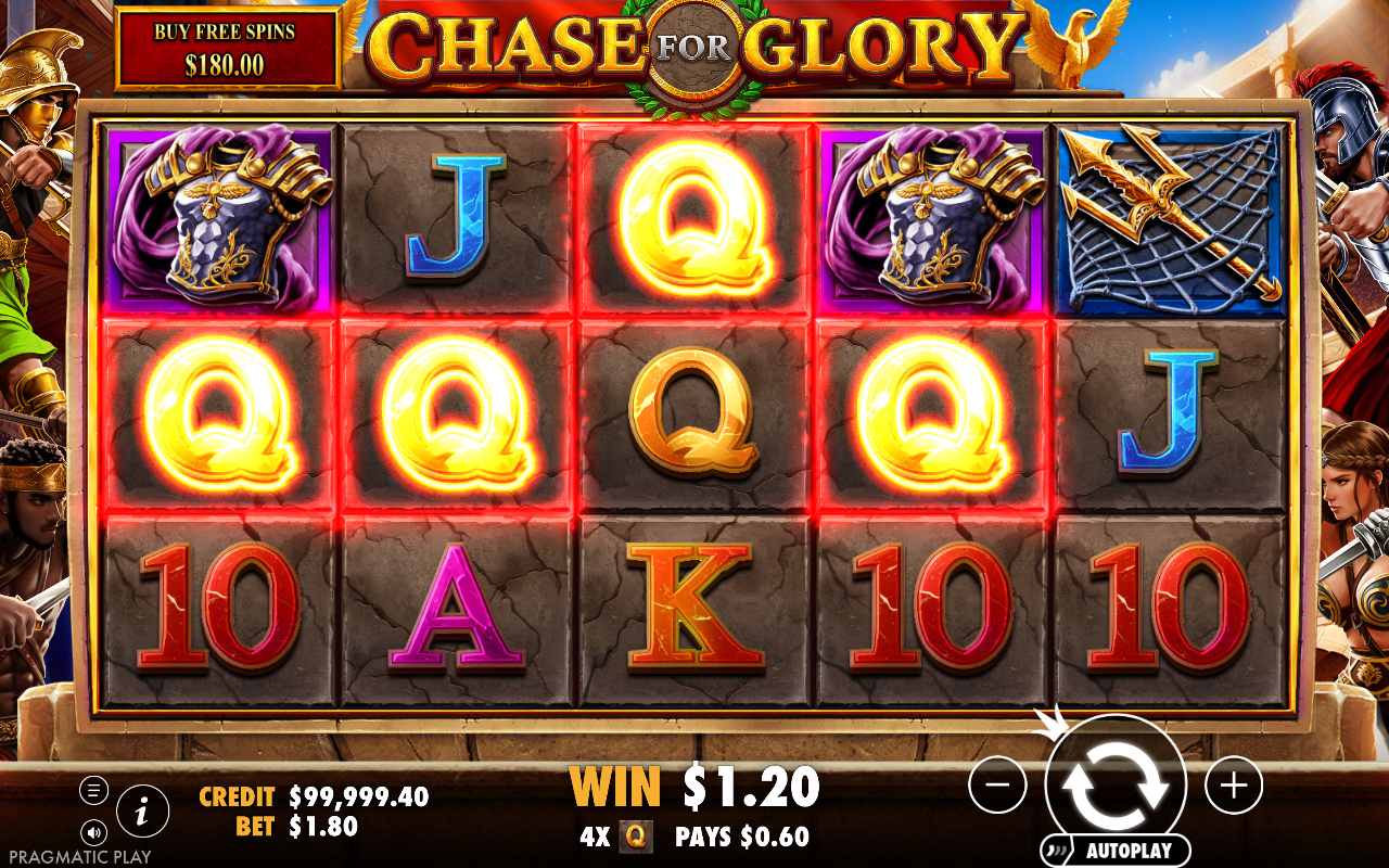 Chase for Glory gameplay