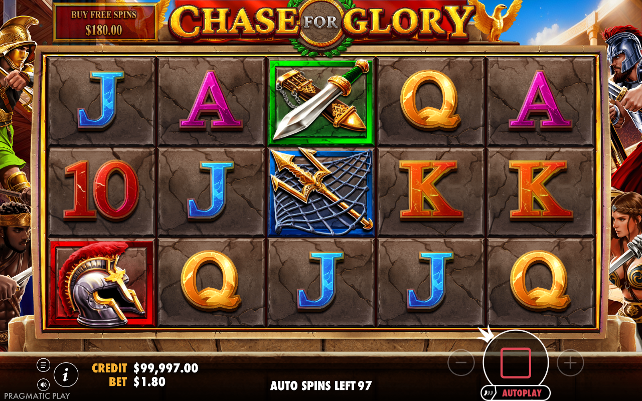 Chase for Glory gameplay