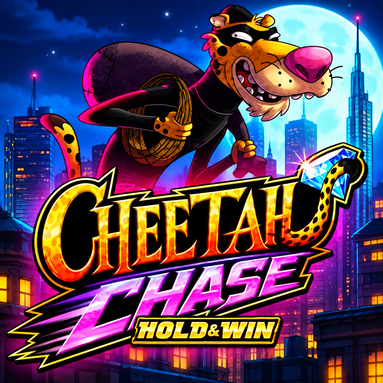 Play Cheetah Chase Slot Game