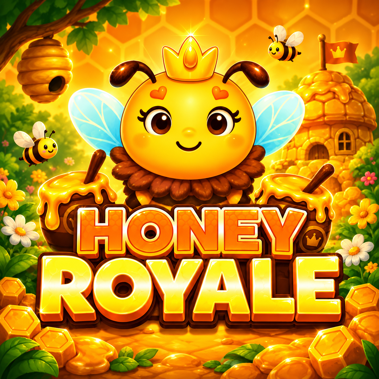 Honey Royale slot artwork