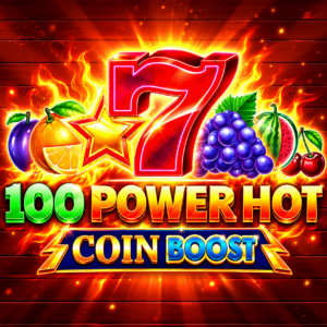 100 Power Hot Coin Boost slot artwork