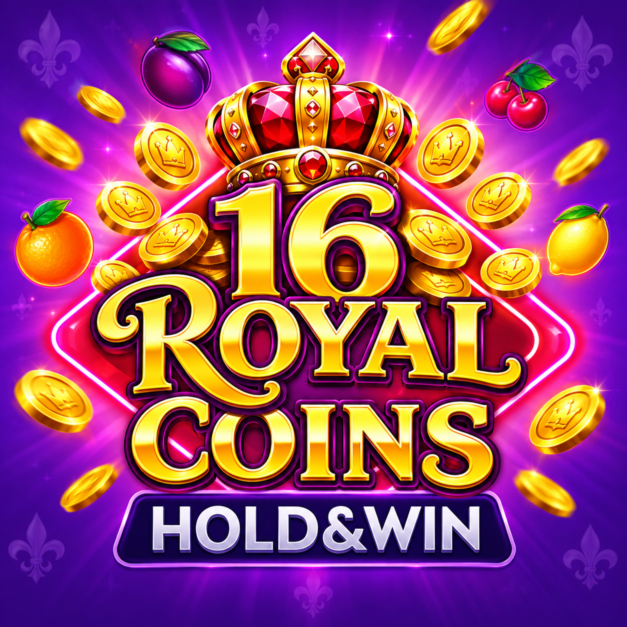 Play 16 Royal Coins Slot Game