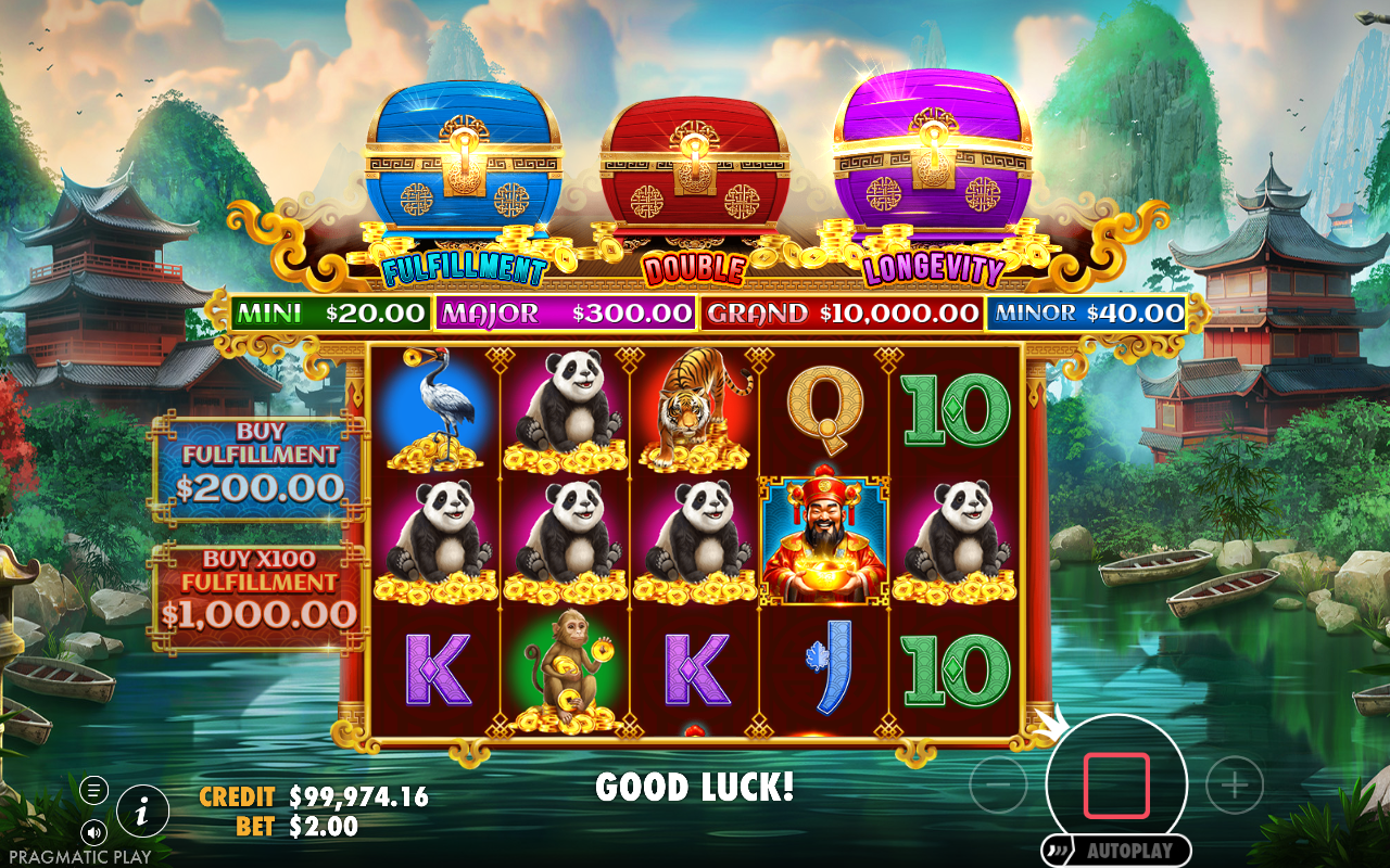 Chests of Cai Shen 2 gameplay