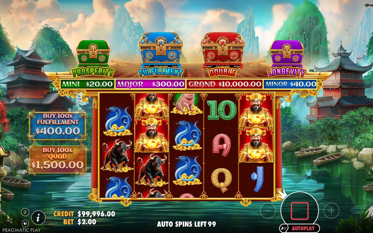 Chests Of Cai Shen - Infinity gameplay
