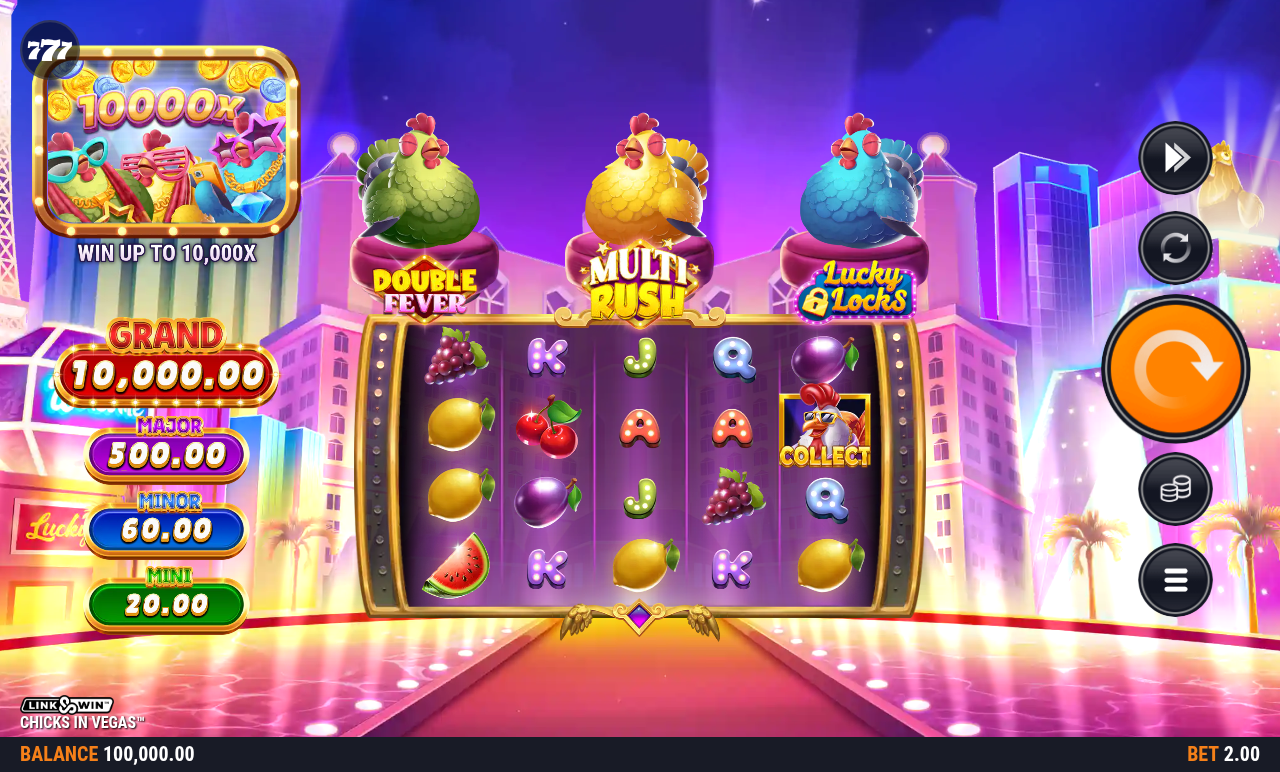 CHICKS IN VEGAS base game