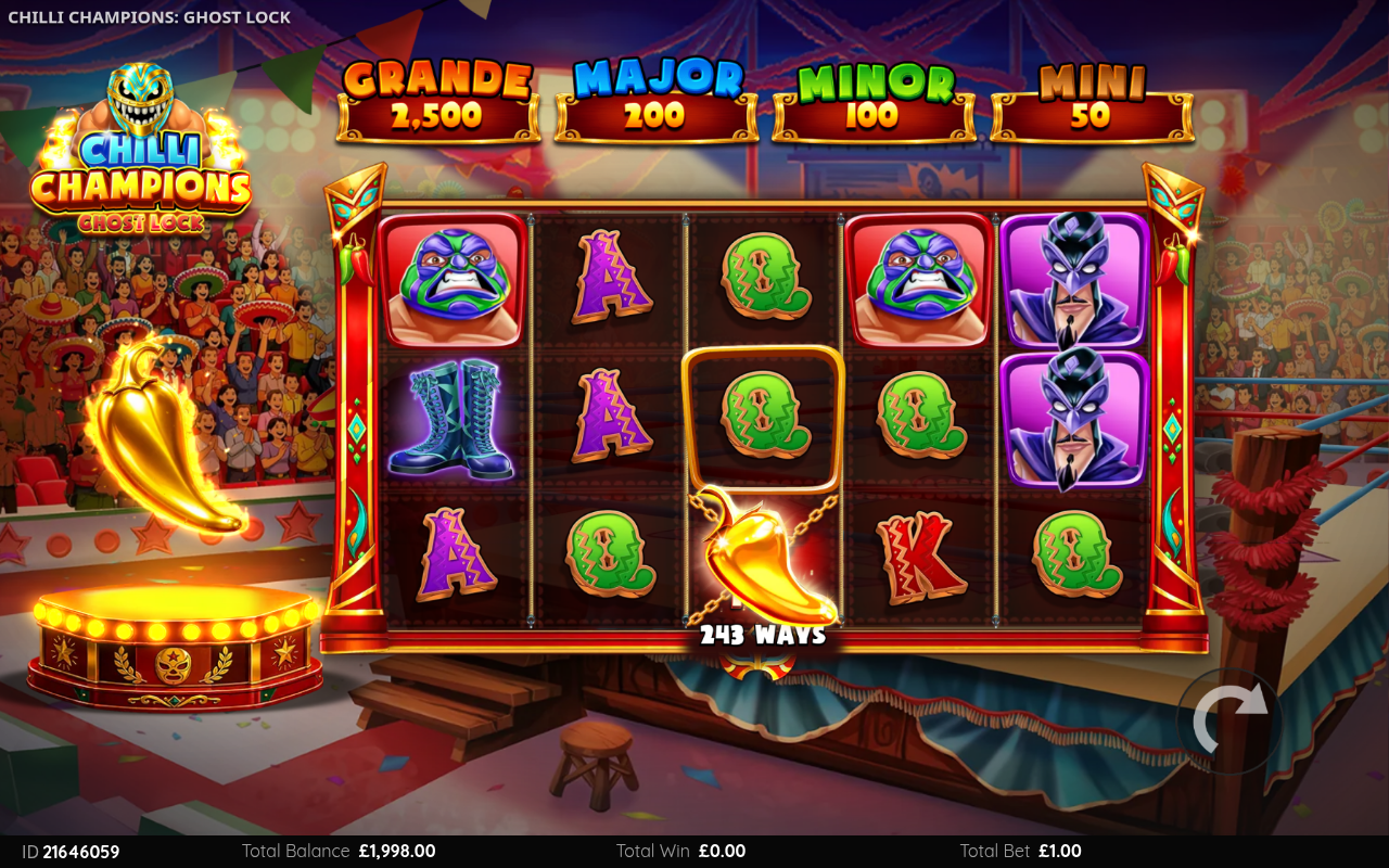 Chilli Champions Ghost Lock gameplay