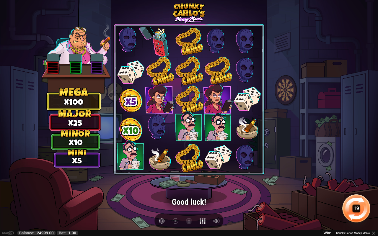 Chunky Carlo's Money Mania gameplay
