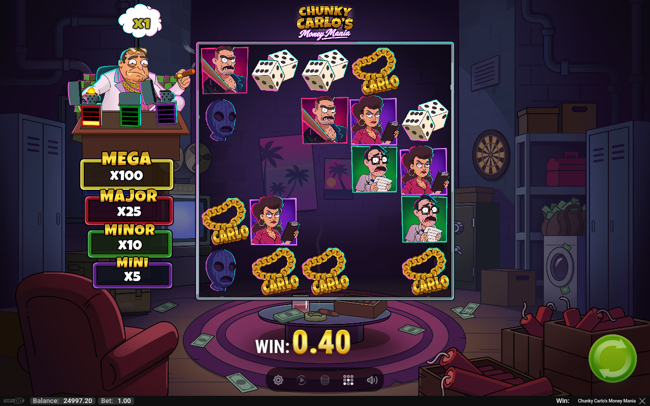 Chunky Carlo's Money Mania gameplay