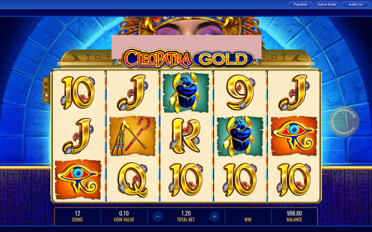Cleopatra Gold gameplay