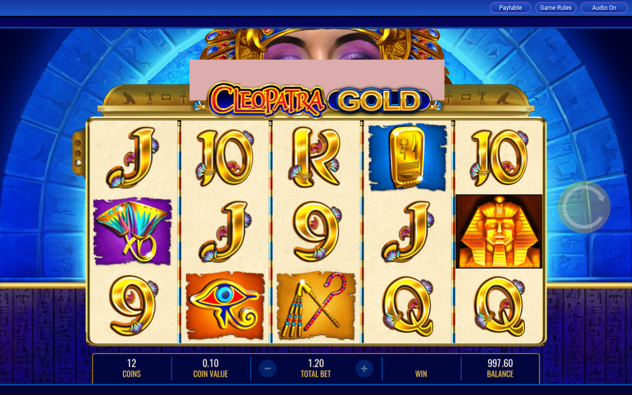 Cleopatra Gold gameplay