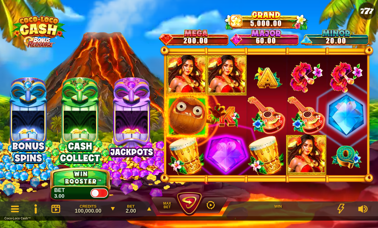 Coco-Loco Cash base game