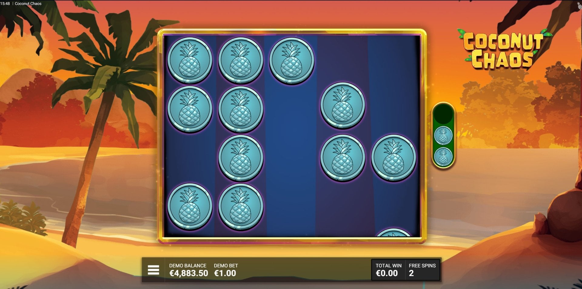 Coconut Chaos Pineapple Payday Bonus