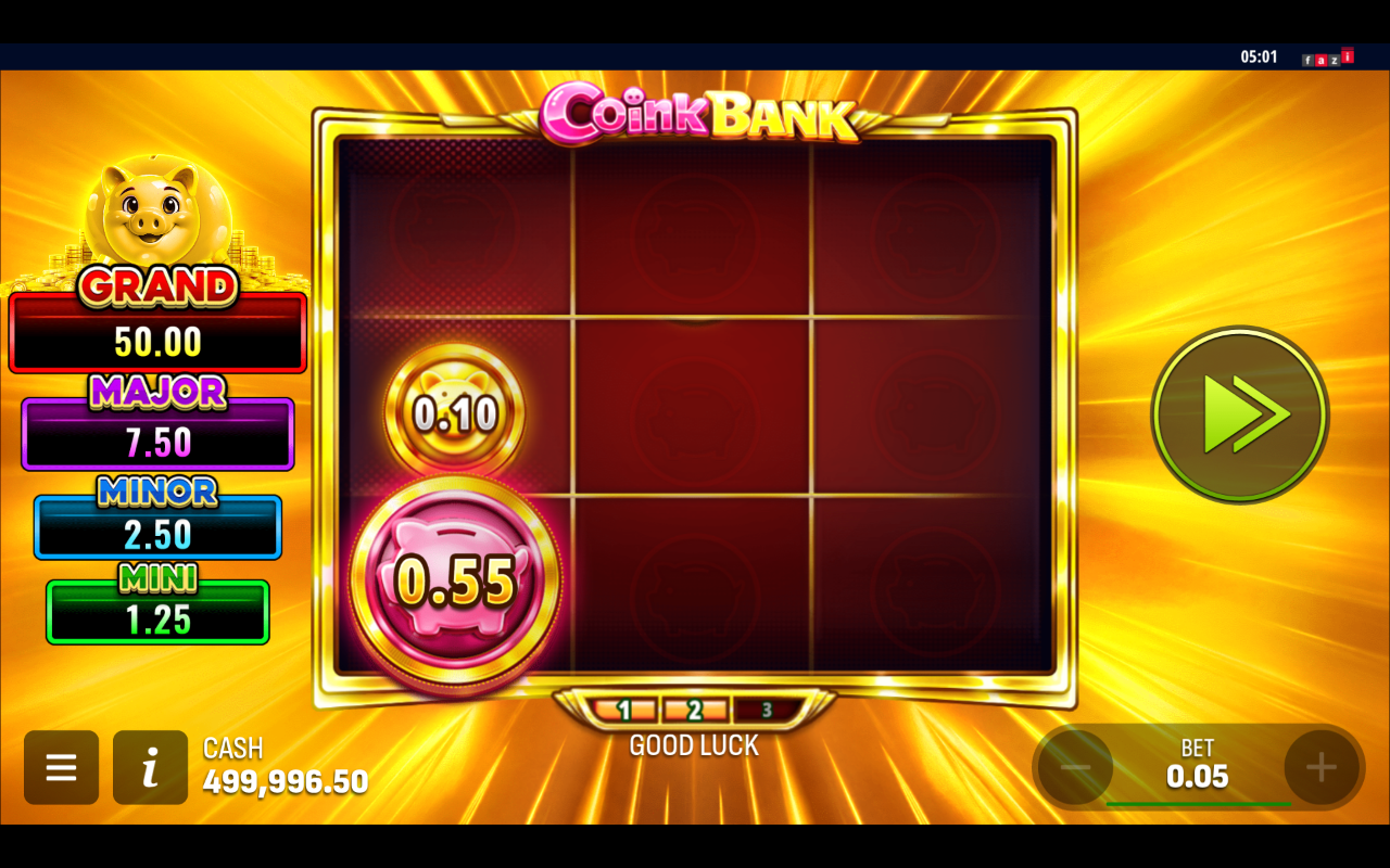 Coin Bank bonus round