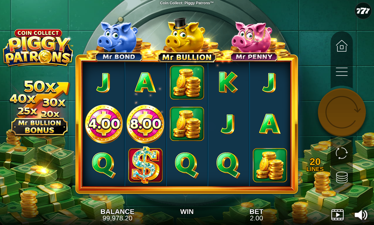 Coin Collect: Piggy Patrons gameplay