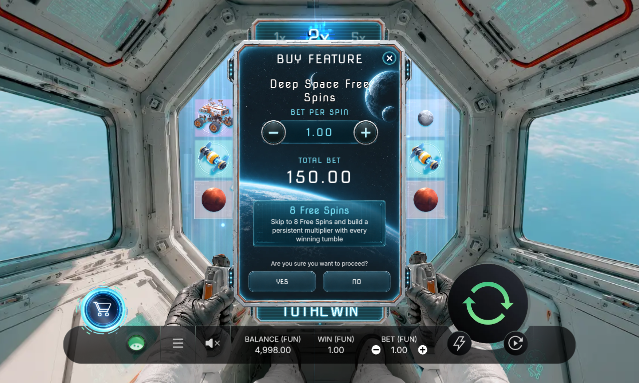 Cosmic Commander bonus buy