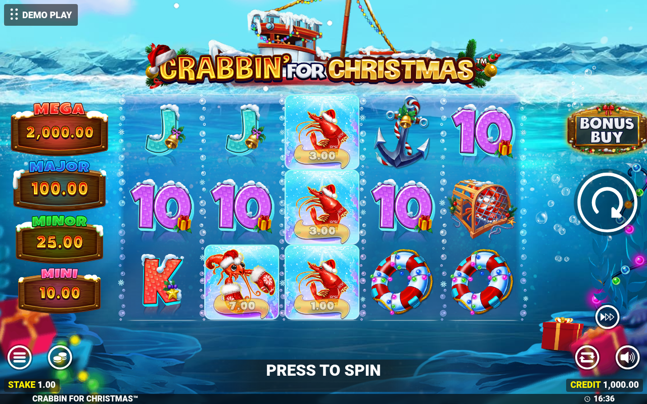 Crabbin For Christmas base game