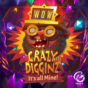 Crazy Digginz - It's all Mine! slot by Pulse 8