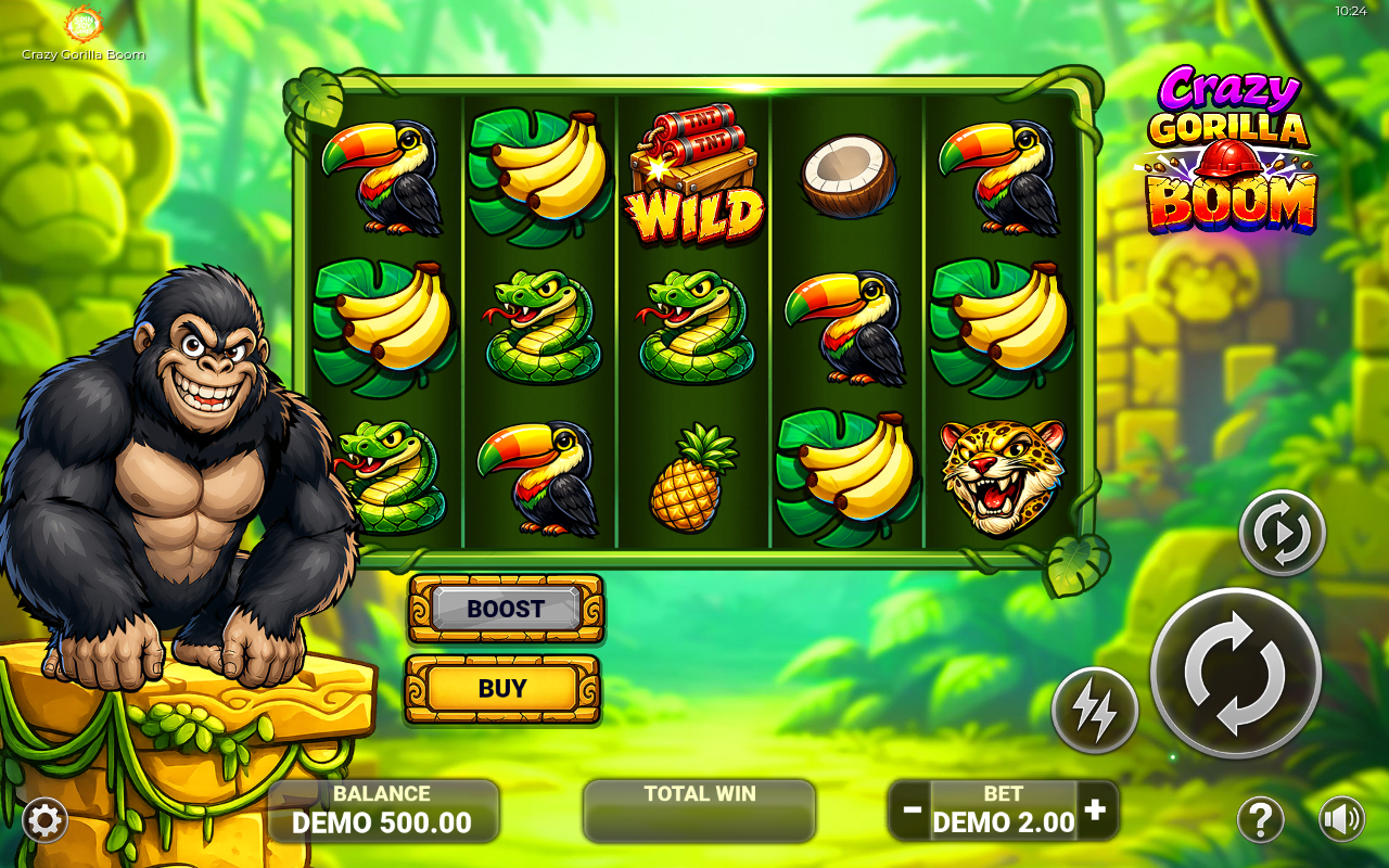Crazy Gorilla Boom base game