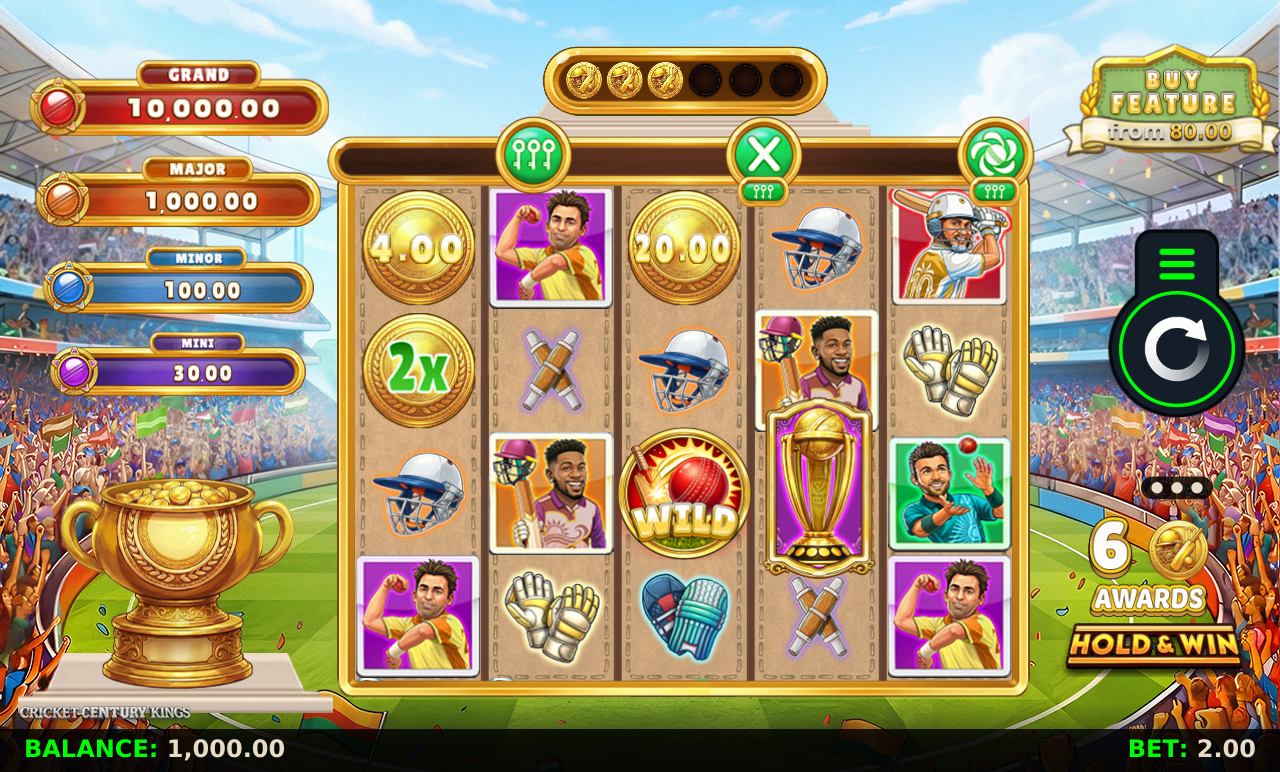 Cricket Century Kings base game