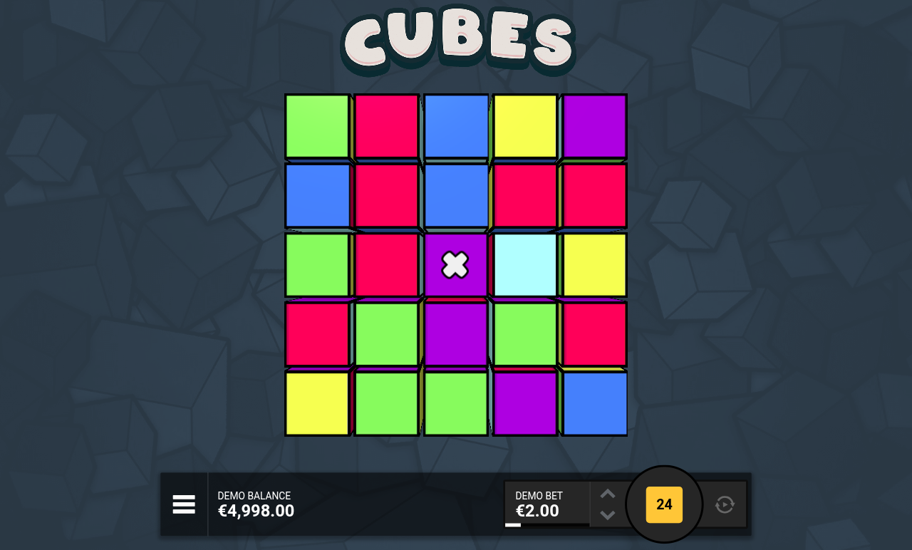Cubes gameplay