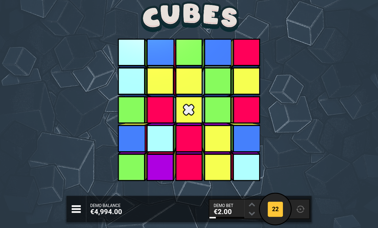 Cubes gameplay