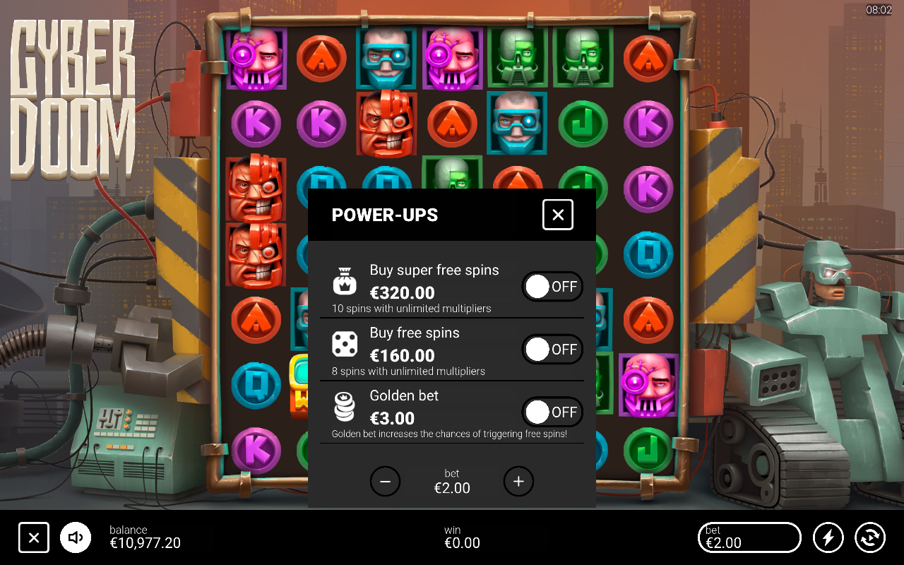 Cyber Doom bonus buy