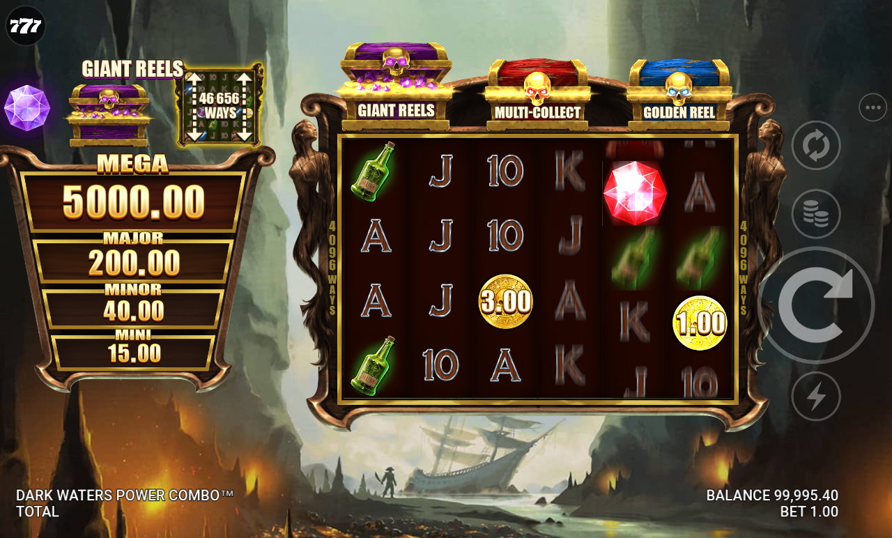 Dark Waters Power Combo gameplay