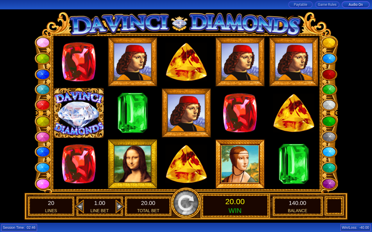 Da Vinci Diamonds base game