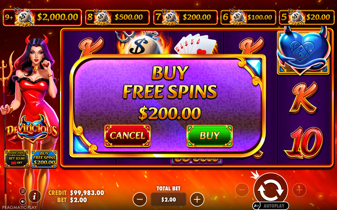 Devilicious bonus buy
