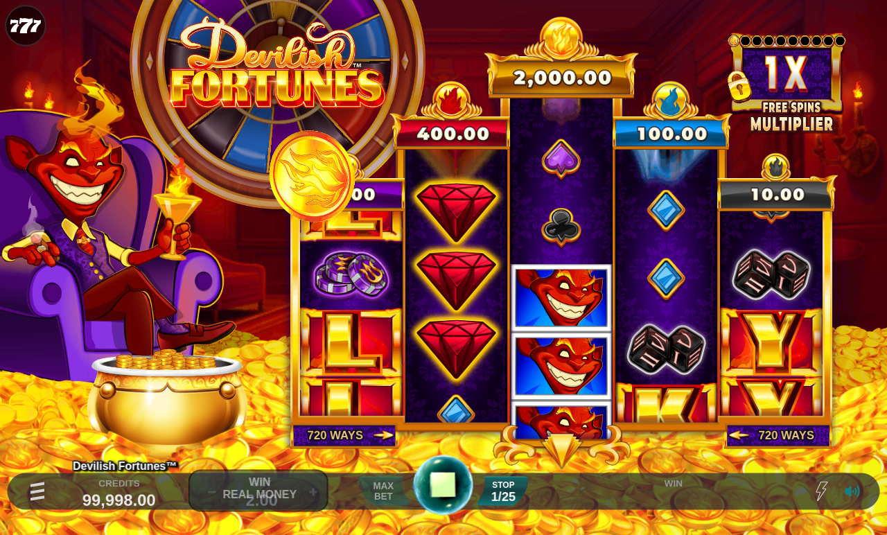 Devilish Fortunes base game