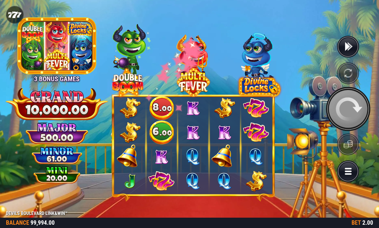 Devil's Boulevard Link&Win gameplay
