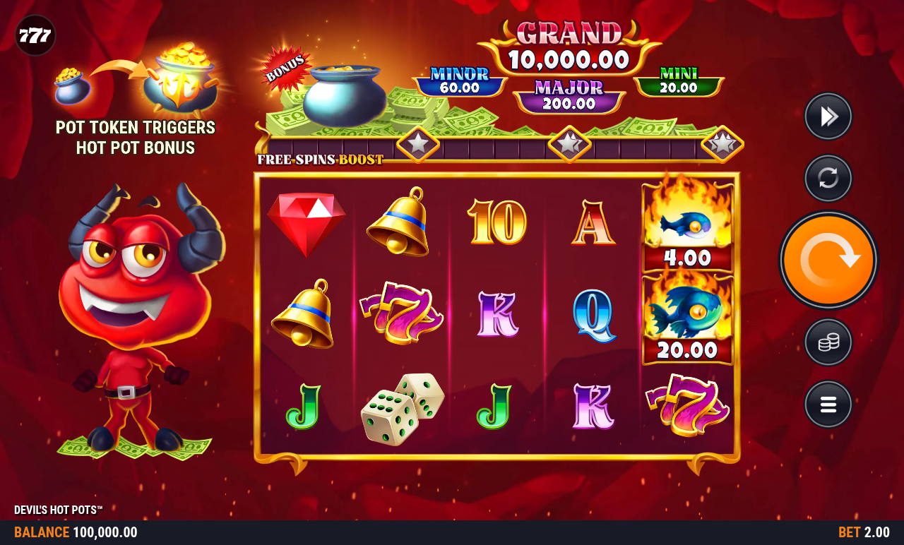 DEVIL'S HOT POTS base game