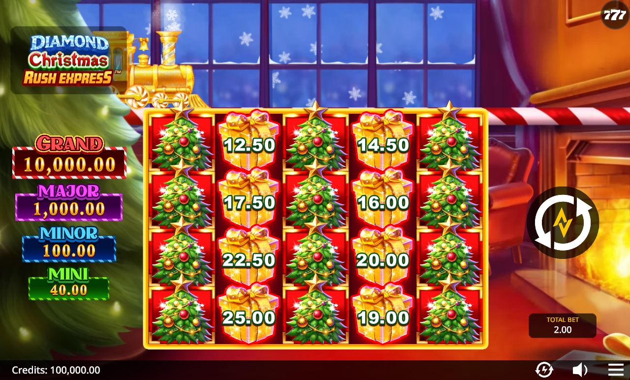 Diamond Christmas Rush Express base game