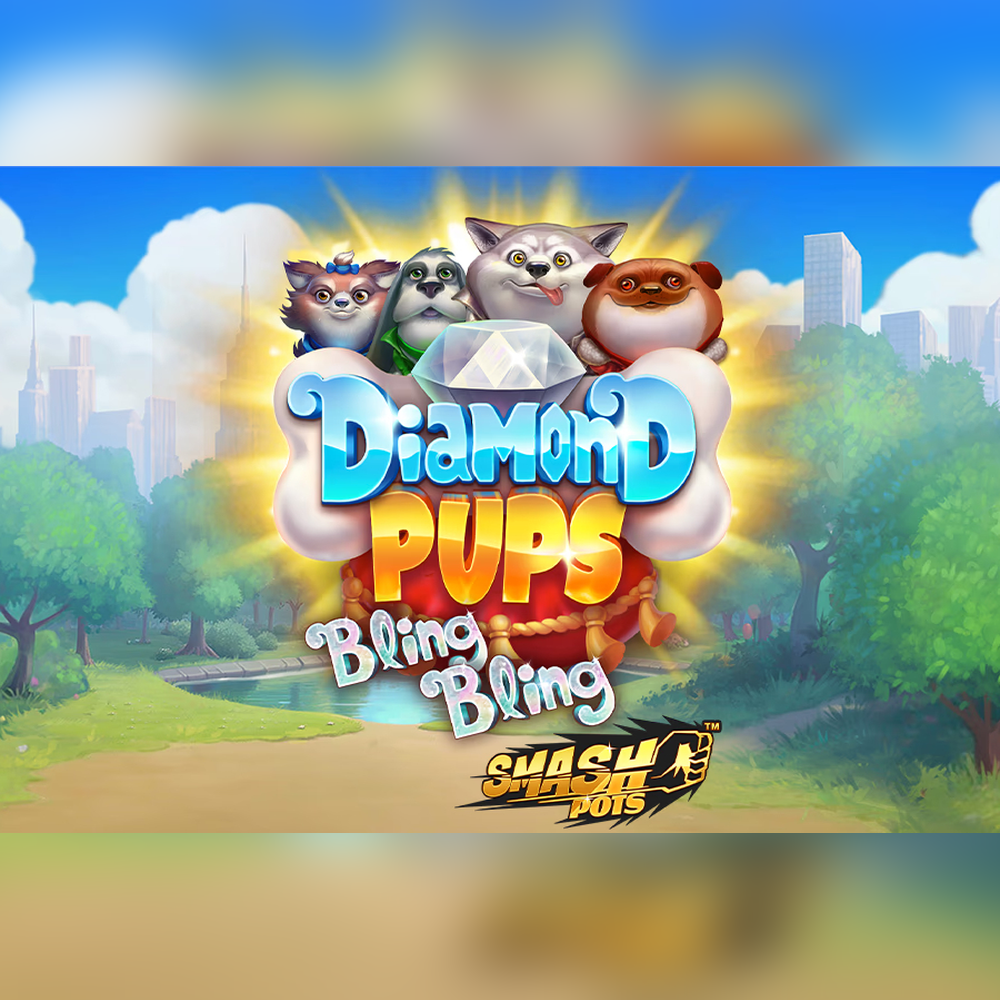 Diamond Pups Bling Bling Smash Pots slot by RAW iGaming