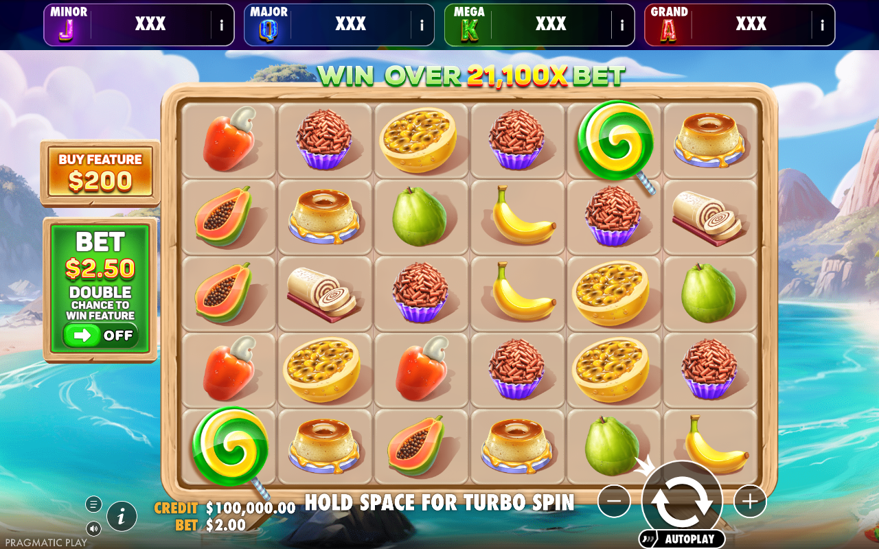 Doce Brasil - Brasil Jackpot base game